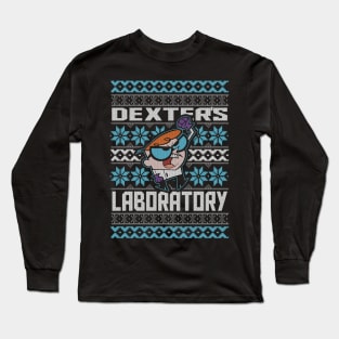 Dexter's laboratory - Ugly Christmas sweater Long Sleeve T-Shirt